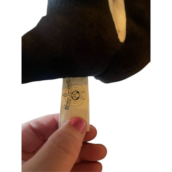 New Looney Toons Pepe Le Pew Rose Bouquet And Lipstick Kiss Stuffed Plush 10" - Picture 9 of 13